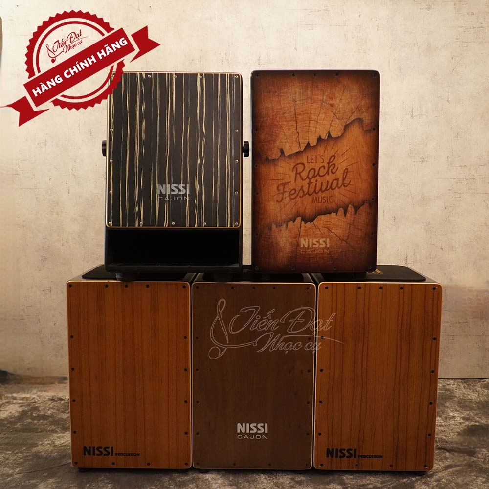 Trống Cajon Nissi 478, Nissi 578, Nissi 690, Nissi 712  Tập Chơi và Đi Diễn - Hàng Chính Hãng