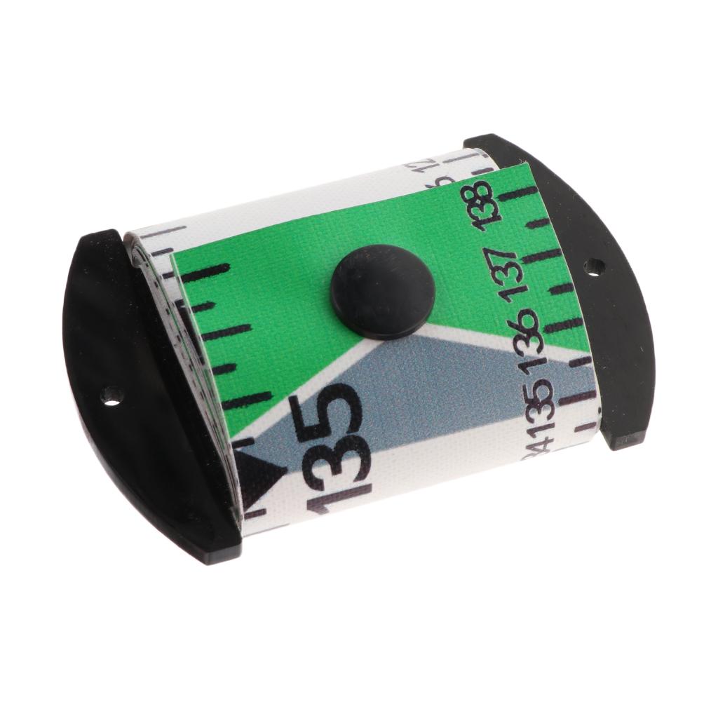 138cm Fishing Ruler Scale Measurement Accurate Soft Measure Tape Green