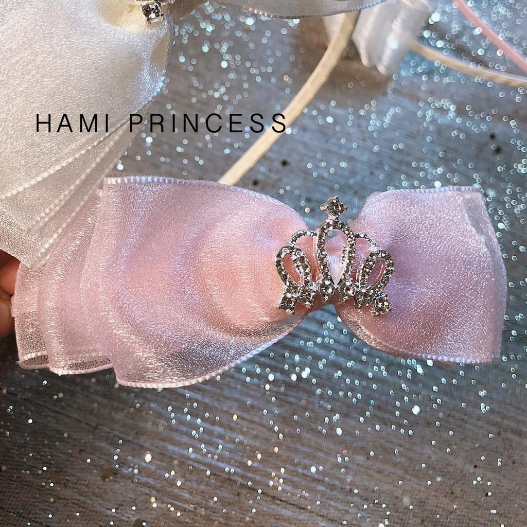 BỜM TÓC vương miện size nhí thiết kế cho bé gái cực xinh Hami_Princess