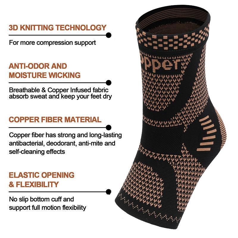 Vòng mắt cá chân niề chân mắt cá chân nẹp tay áo cho nam giới phục hồi bong gân giảm đau đau chân Achilles gân Color: 1 PC Size: XL