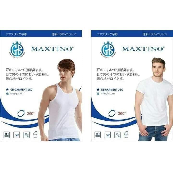 Áo Lót Nam Đông Xuân Xuất Nhật Maxtino Màu Trắng