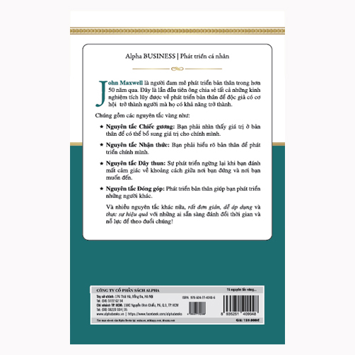 Trạm Đọc Official | Sách: 15 Nguyên Tắc Vàng Về Phát Triển Bản Thân