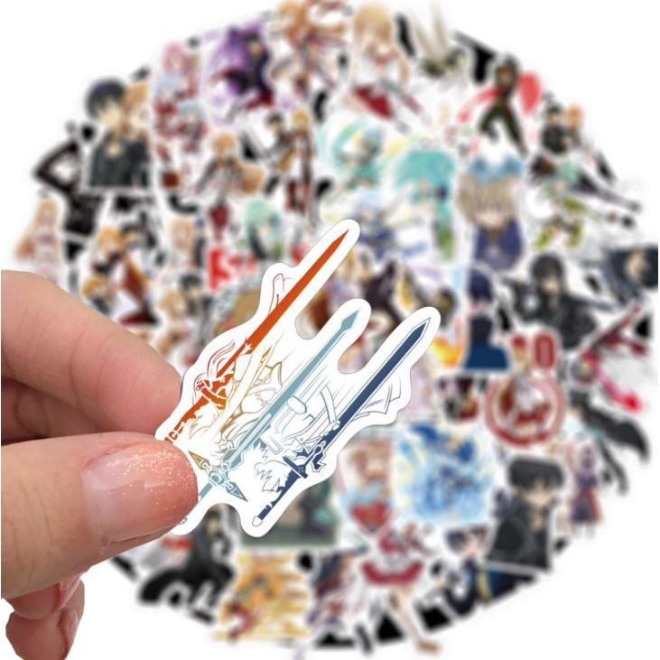 Sticker dán cao cấp Sword Art Online Cực COOL ms#168