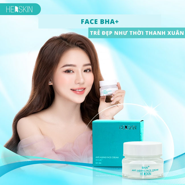 Kem Face Nâng Cơ Sáng Da Herskin Bha+ Antiaging Face Cream 20gr