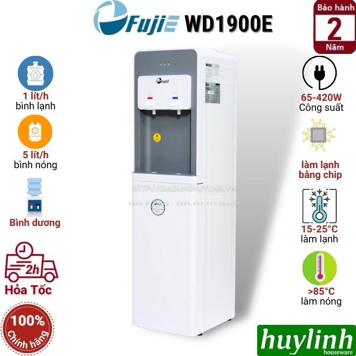 Cây nước nóng lạnh Fujie WD1900E - Làm lạnh bằng chip - Hàng chính hãng