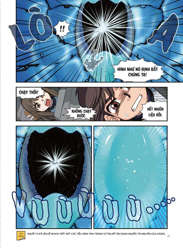 Truyện tranh manga Nhiệm Vụ Khoa Học Kỳ Bí tập 9: Bay tới tận cùng vũ trụ!