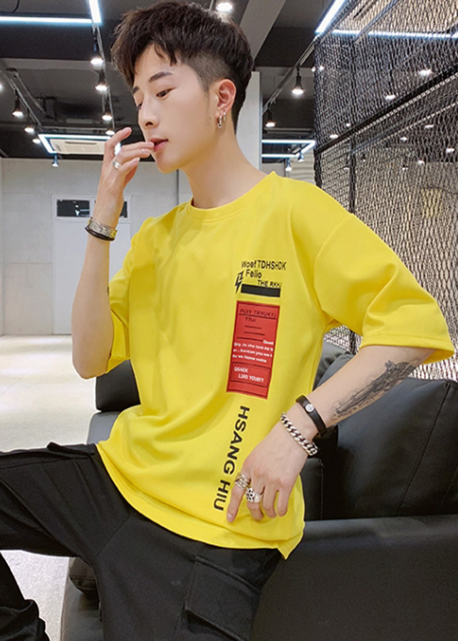 Áo thun nam cổ tròn from rộng NH77