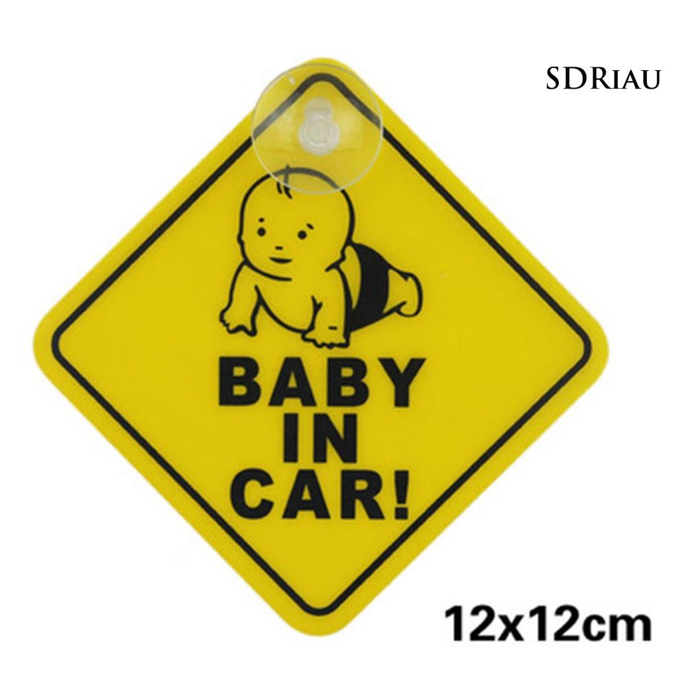 Miếng Dán Cảnh Báo An Toàn Chống Thấm Nước Cho Xe Hơi
