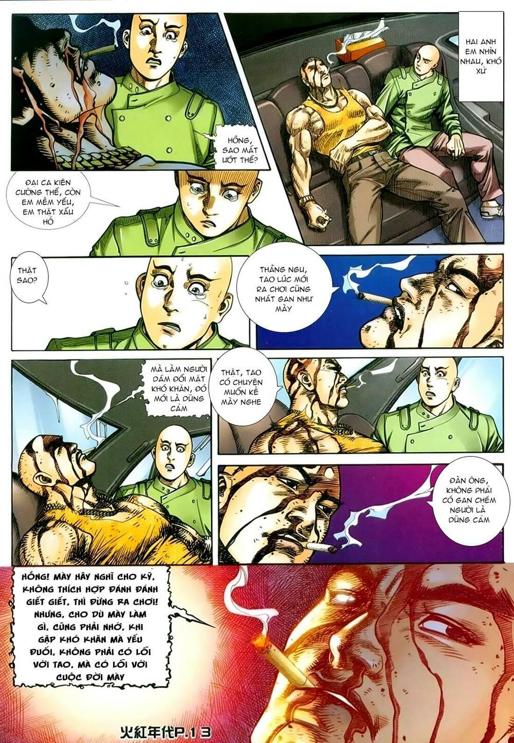 hỏa hồng niên đại hắc cốt đường chapter 143 10