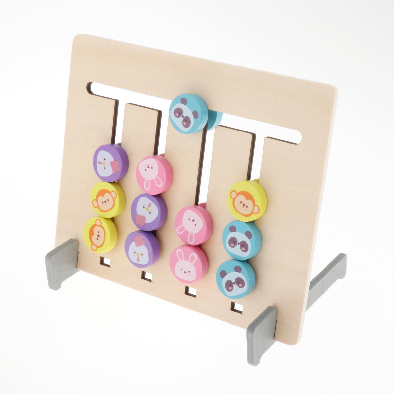 Color & Pattern Puzzle Game Montessori Toy Educational Logic Game