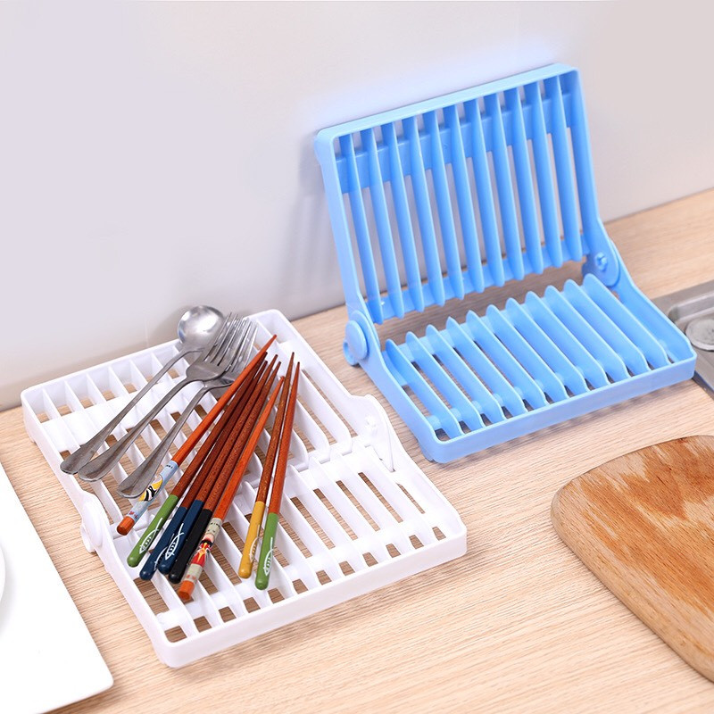 Kệ úp đĩa gấp gọn tiện dụng - giao ngẫu nhiên