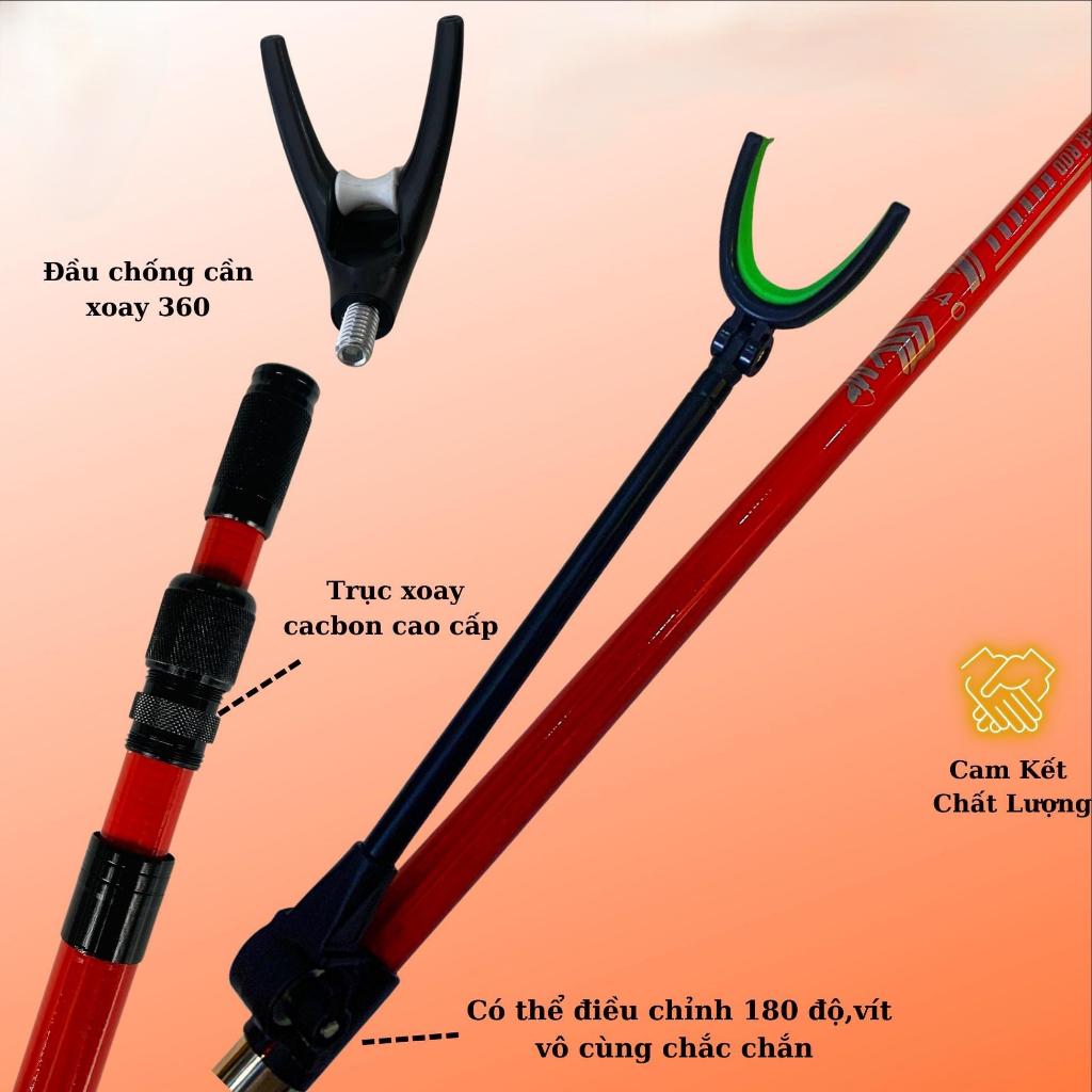 Gác cần câu đài carbon thương hiệu MC Fishing