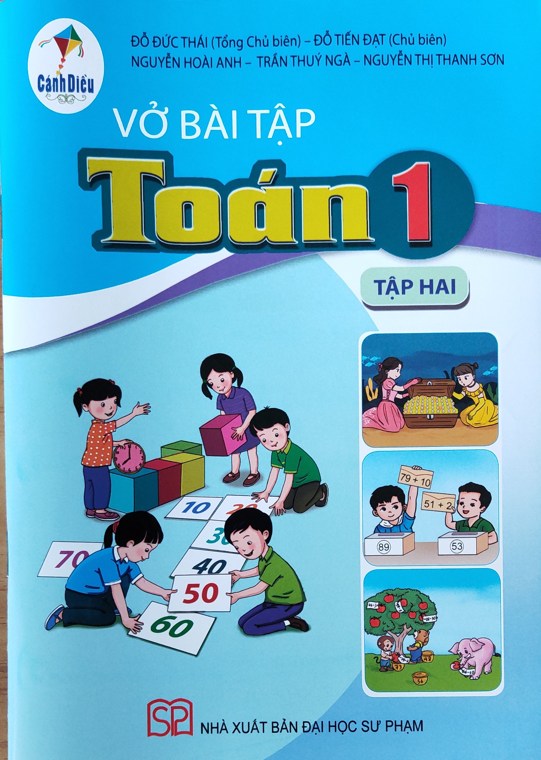 Bộ sách vở bài tập lớp 1 (Bộ sách Cánh Diều) 11 quyển