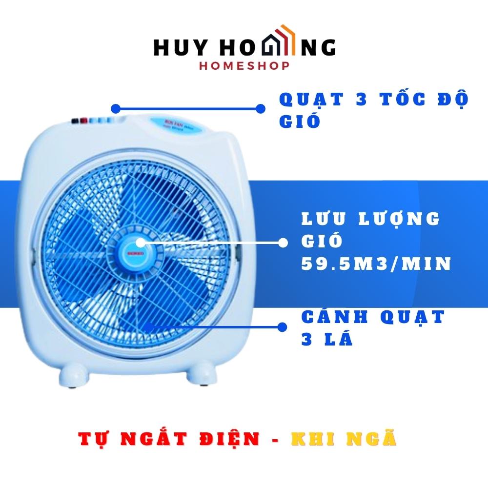 Quạt bàn đảo Senko BD1410 ( Màu ngẫu nhiên) - Hàng chính hãng