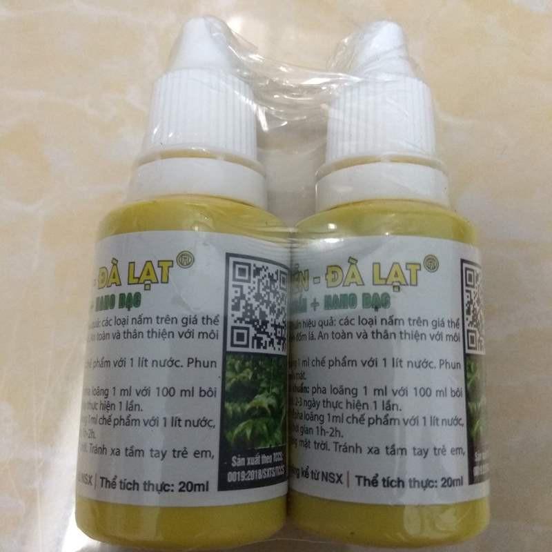 Chế phẩm sát khuẩn + nano bạc hùng nguyễn - lọ 20 ml