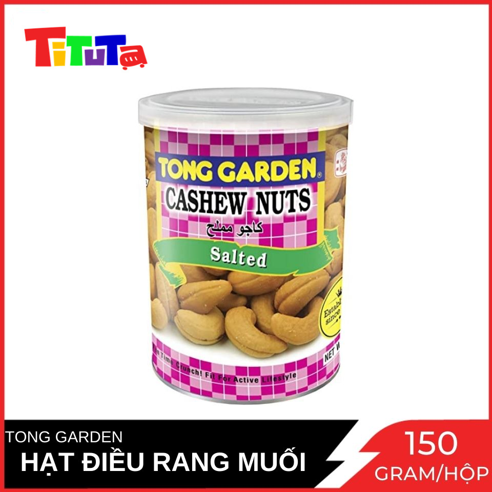 Hạt Điều Rang Muối Tong Garden Hộp 150g