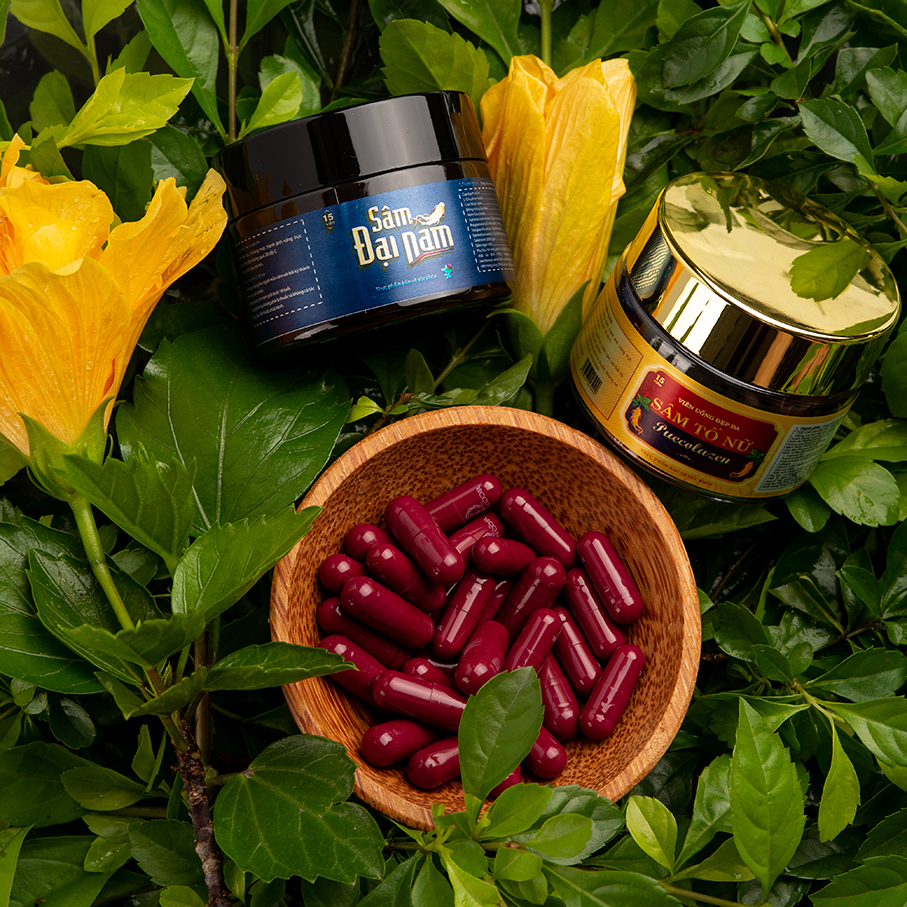 Viên Uống Đẹp Da Sâm Tố Nữ Puecolazen - Trắng Da/Mềm Mịn/Vitamin E/Tăng Insoflavone/Chống Lão Hóa/Suy Giảm Nội Tiết Tố/Tăng Estrogen - 45 Viên