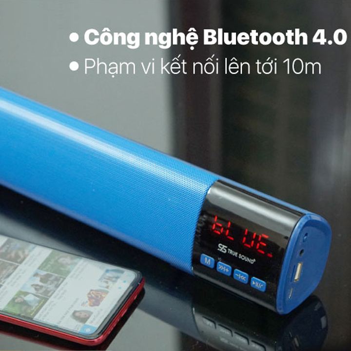 Loa Thanh True Sound LED668 hỗ trợ đa kết nối, siêu phẩm công nghệ 4.0 hàng chính hãng