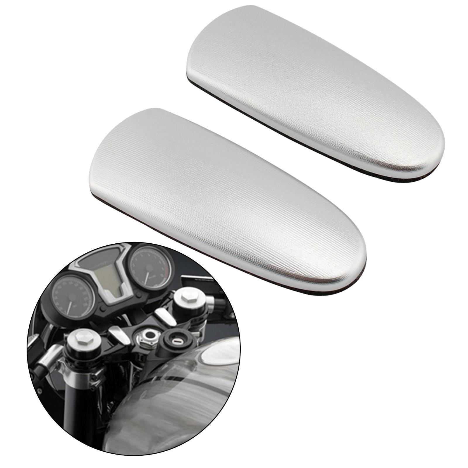 2Pcs Motorcycle Handlebar Clamp Hole Cover Set, Clamps Modified Riser Mounting Holes Covers for BMW R Ninet 2014-2019