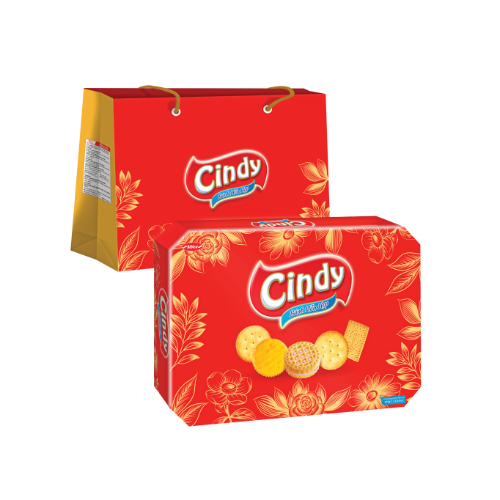 Bánh Hỗn Hợp Cindy Hoa Xuân Bibica 330g