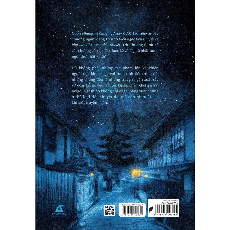 Sách  Những Kẻ Đáng Ngờ  Keigo Higashino - Skybooks - BẢN QUYỀN