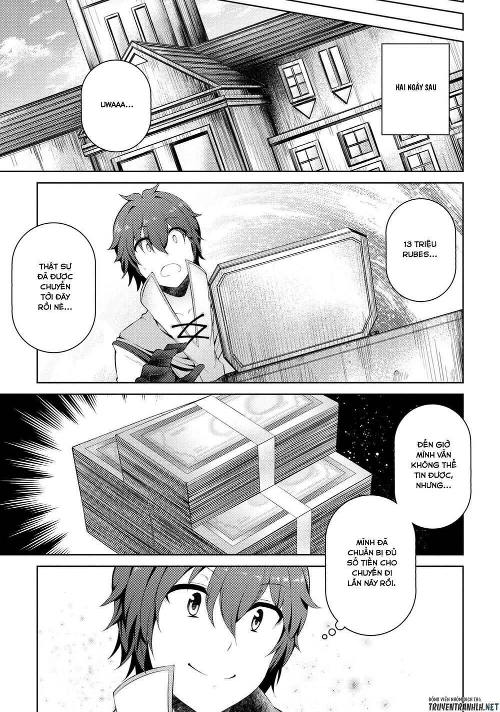 ngôi nhà của tôi đã bị đốt cháy, thế thì tại sao tôi không dùng hết số tiền còn lại để mua nô lệ dark elf? chapter 6 7