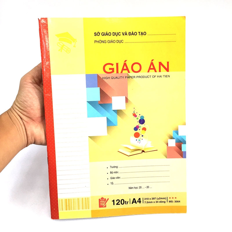 Sổ Giáo Án A4 120 Trang Hải Tiến 3064