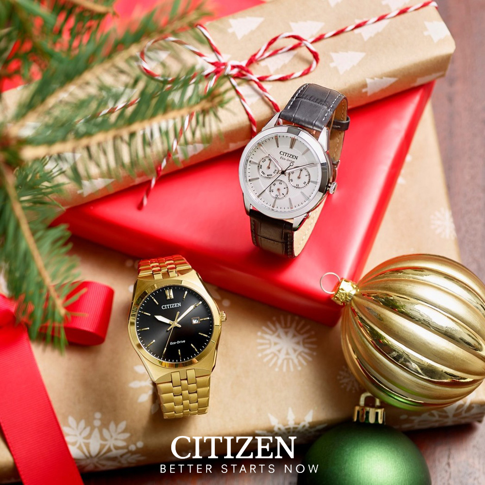 Đồng Hồ Nam Citizen Dây Kim Loại Máy Eco-Drive BM7333-85E - Mặt Đen