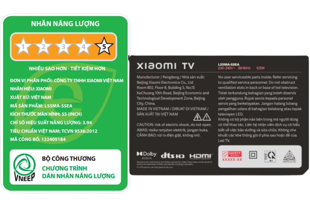 PRO L55MA-SSEA - Google Tivi Xiaomi A Pro 4K 55 inch L55MA-SSEA - Hàng Chính Hãng