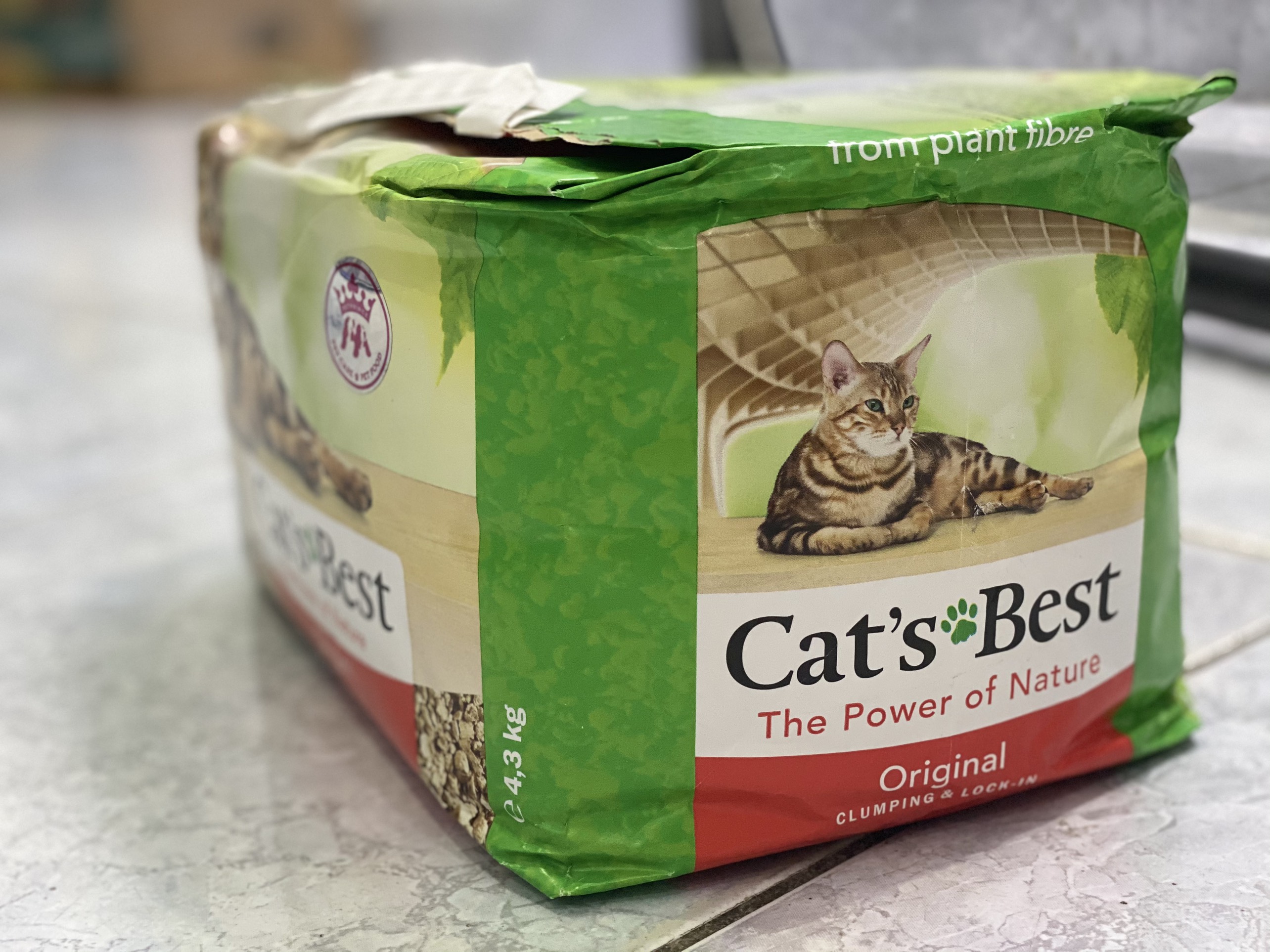 CAT BEST Original 10L- Cát Vệ Sinh Hữu Cơ Vón Cục_Khử mùi và Vi Trùng cho MÈO