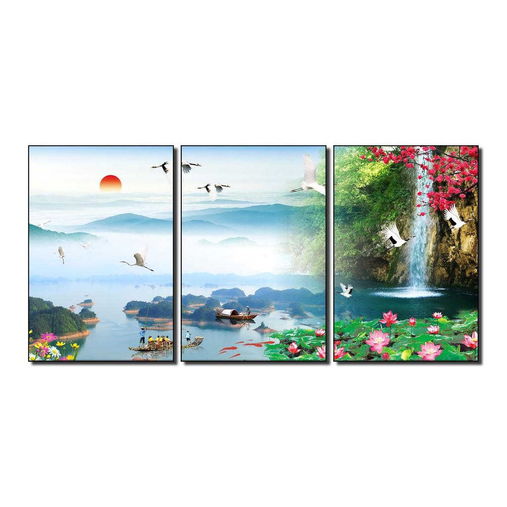 Tranh treo tường thác nước tuyệt đẹp