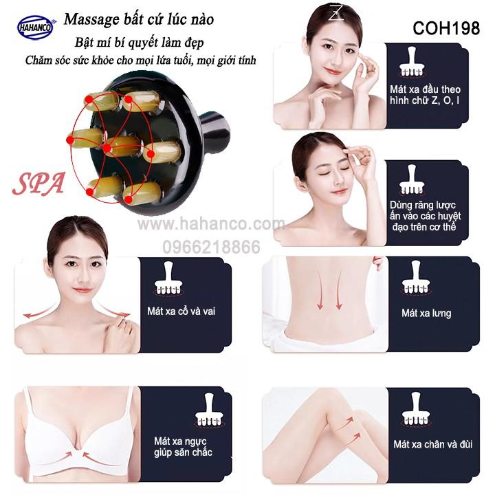 Dung cụ sừng MASSAGE toàn thân đa năng /làm đẹp /thư giãn - giúp lưu thông khí huyết (COH198) - Chăm sóc sức khỏe