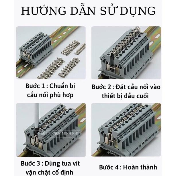 Thanh Cầu Nối Giữa FBI,thanh nối cầu đấu dây, cầu đấu terminal vặn vít, thanh lược jfb