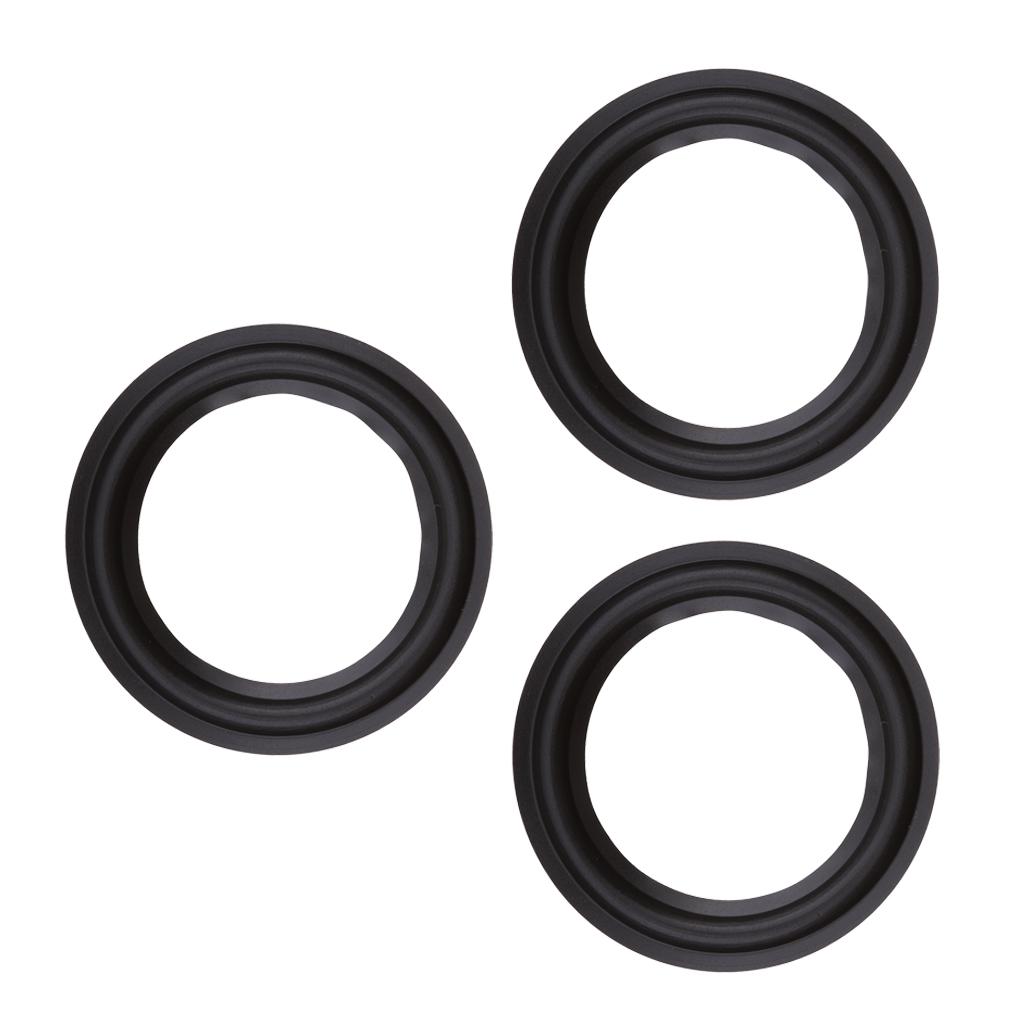 3x Loa Âm Thanh Cao Su Xốp Loa Edge Sửa Chữa Phụ Kiện 4 Inch
