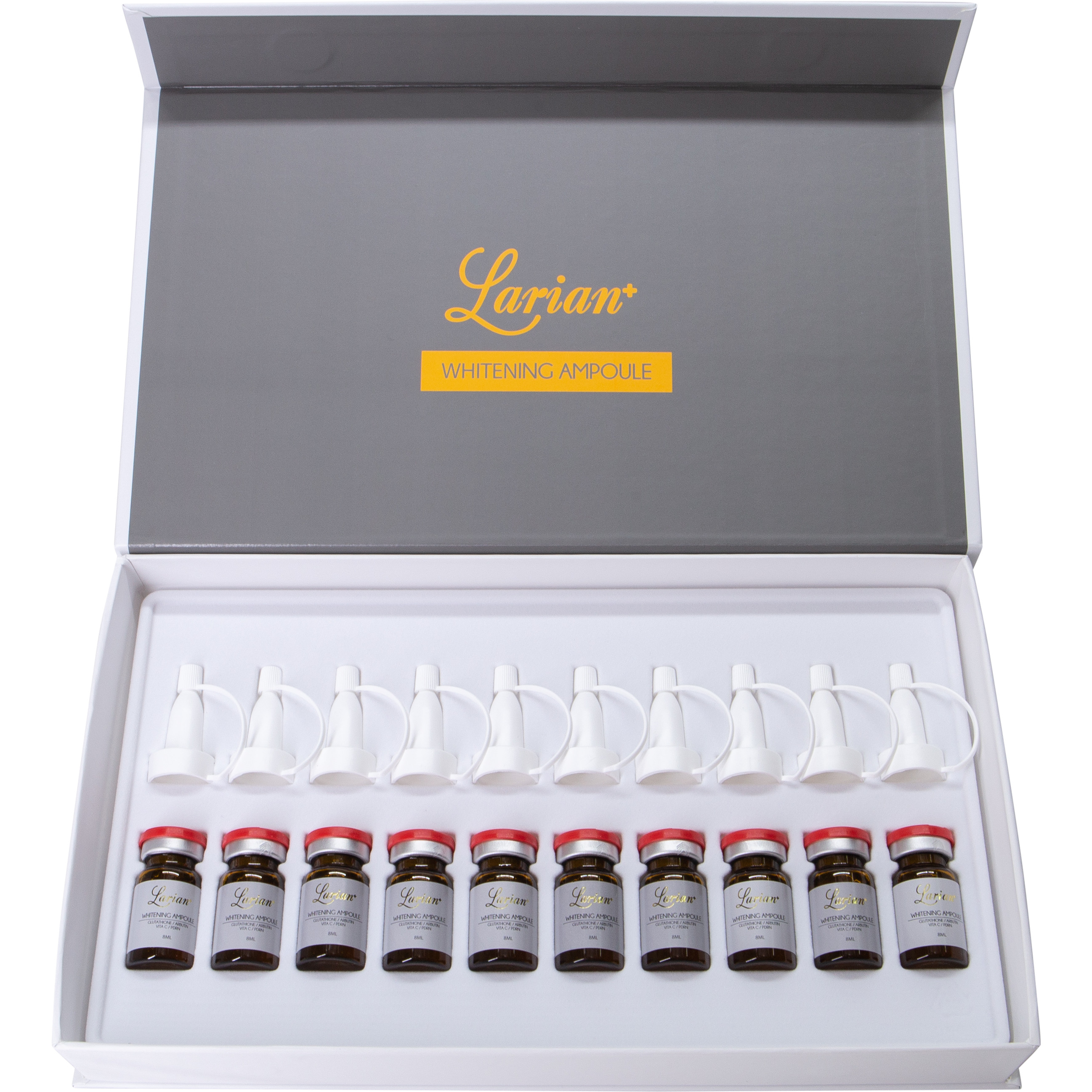 Tế Bào Gốc lăn kim Larian Whitening Ampoule Serum DNA Cá Hồi