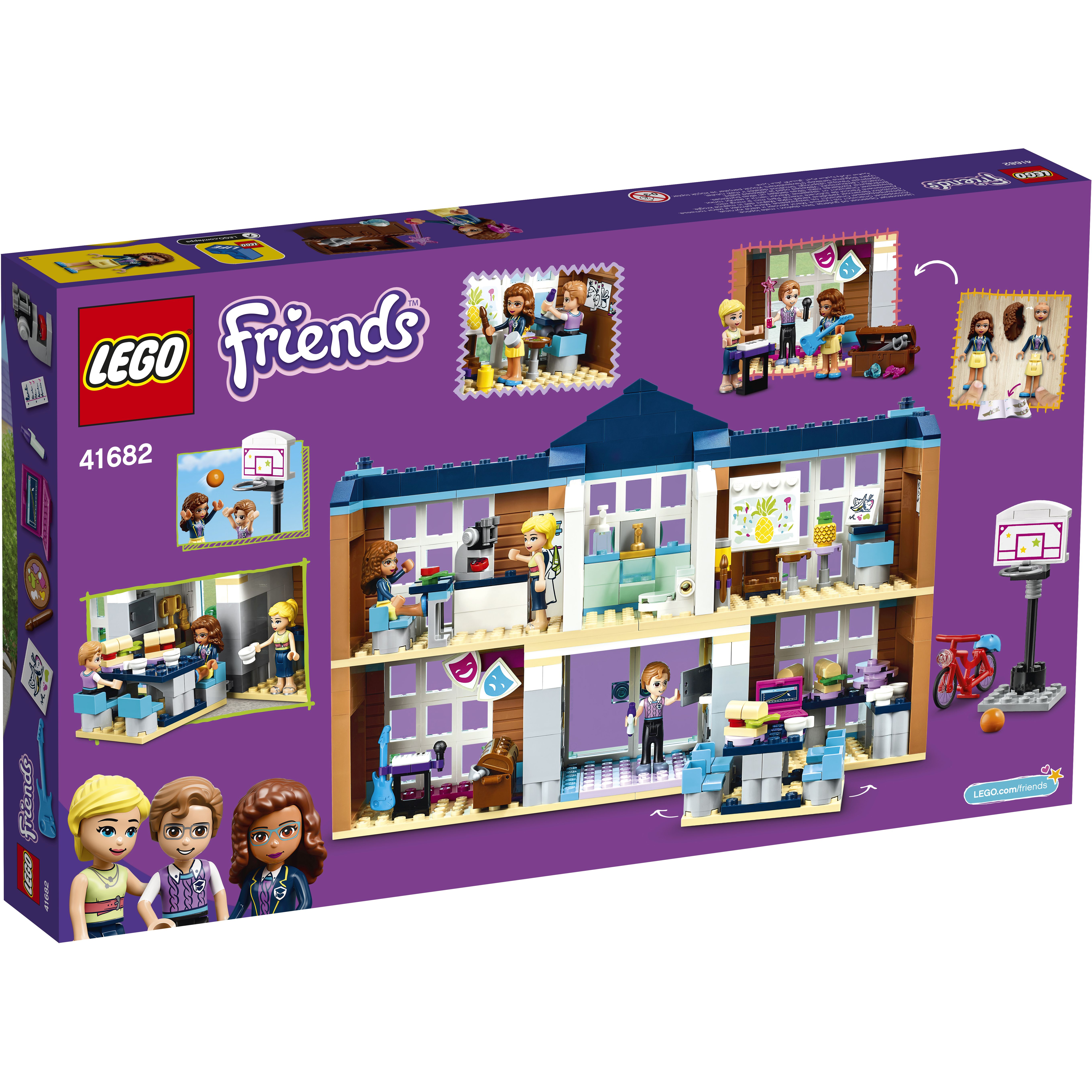 LEGO Friends 41682 Trường học thành phố Heartlake (605 chi tiết)