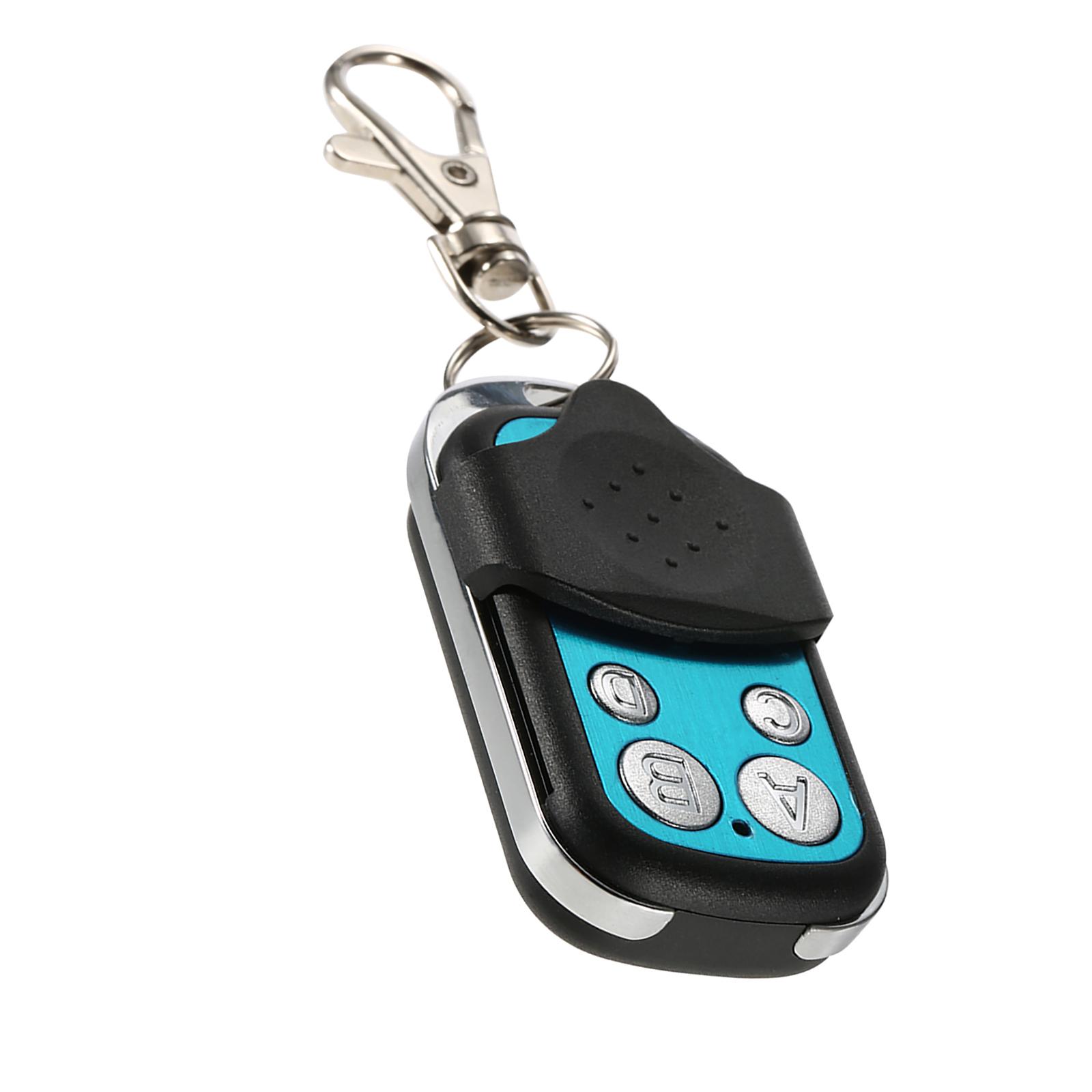RF Remote Controller ITEAD 433MHz Wireless Control Electric Gate Door 4 Buttons Push Cover Smart Remote Controller for Sonoff RF 433Mhz Controlled Devices Wall Light Switch And Wireless Smart Switch Module Key Fob Controller 1527 Chip