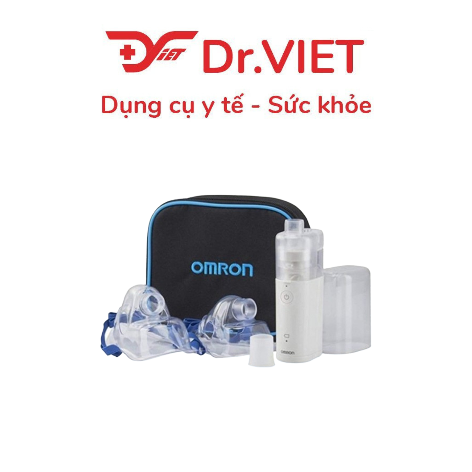 Máy xông mũi họng lưới rung siêu âm Omron NE-U100 Chính hãng - Lưới hợp kim kết hợp với máy rung Titan nâng cao hiệu quả