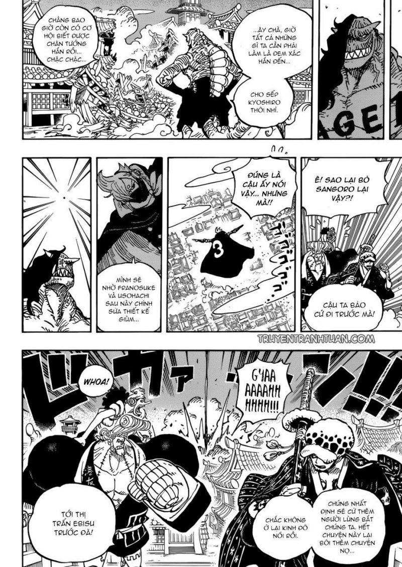 đảo hải tặc - one piece chapter 931 10