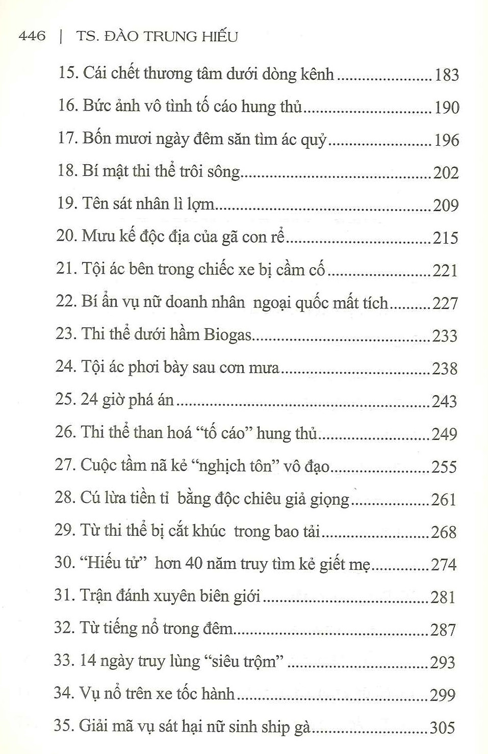 Hành Trình Giải Mã Tội Ác (Bút ký) - TS. Đào Trung Hiếu