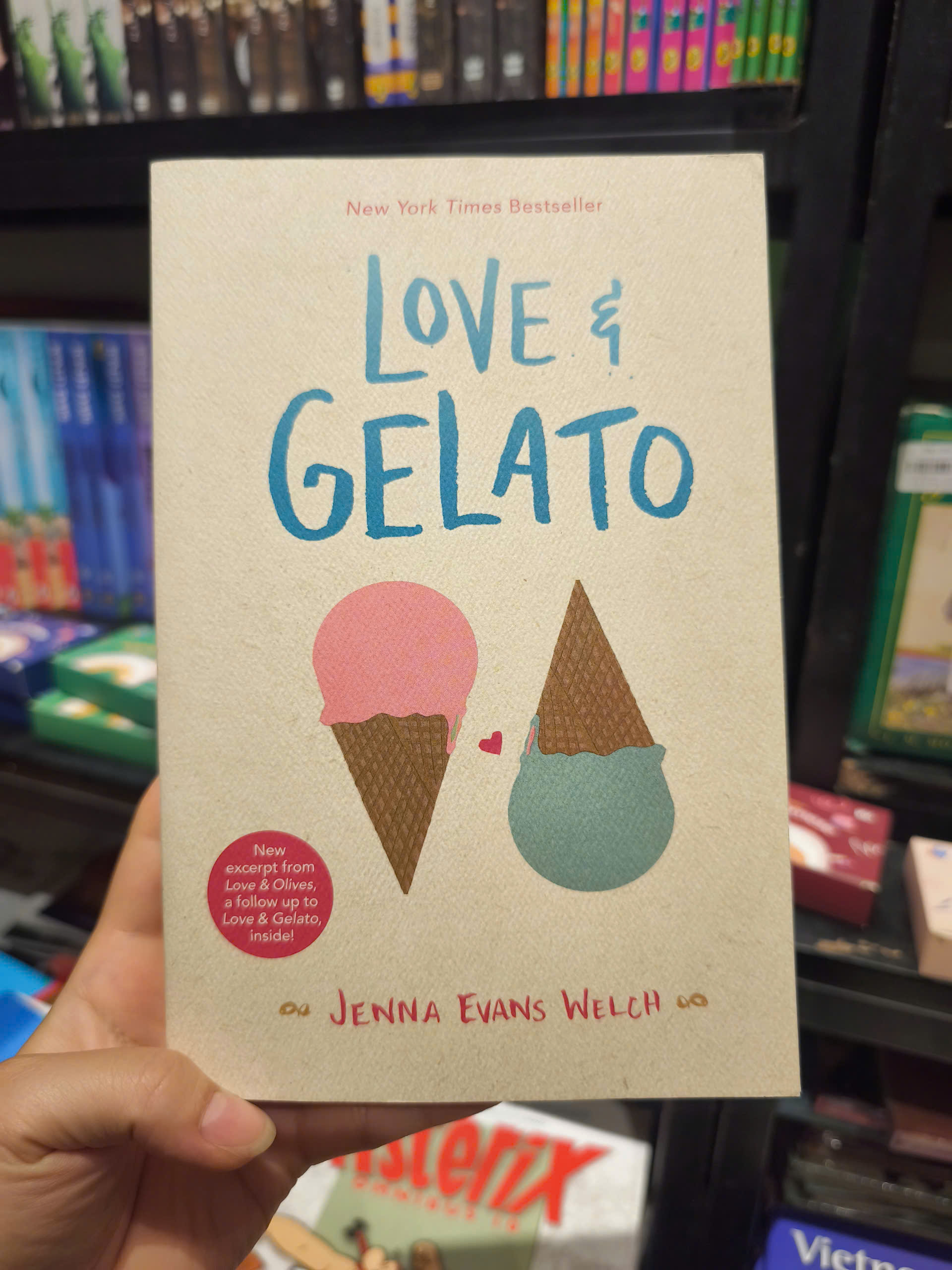 Sách - Love &amp; Gelato by Jenna Evans Welch , Romance, Young Adults, English Novel