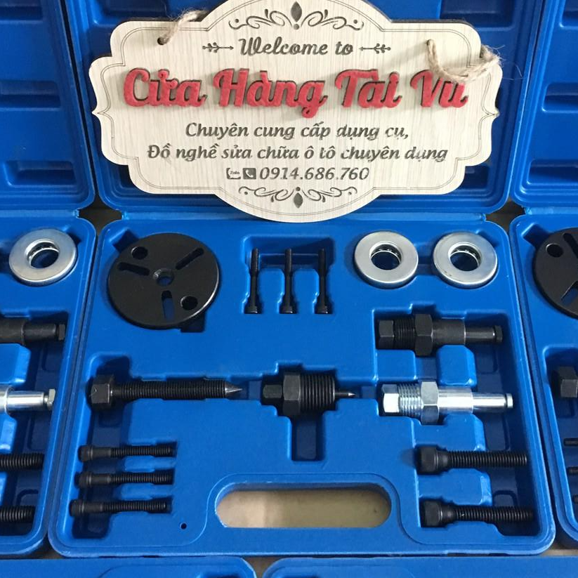Bộ vam cảo lốc điều hòa ô tô, tháo mặt hít dùng cho hầu hết các dòng xe