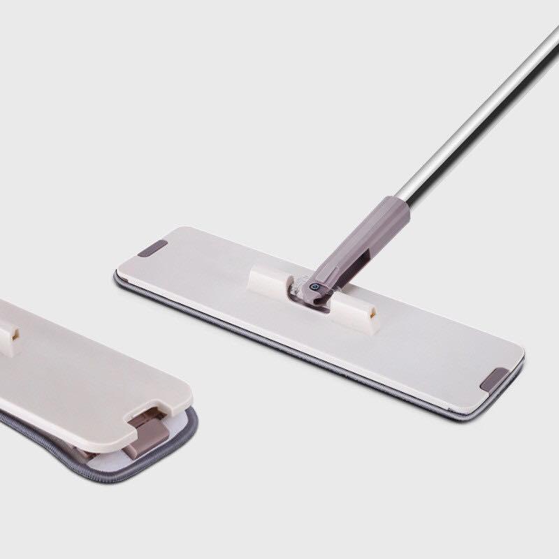Bộ cây lau nhà tự vắt thông minh, chổi lau nhà tự vắt cao cấp - 2 miếng lau - MOP Z9