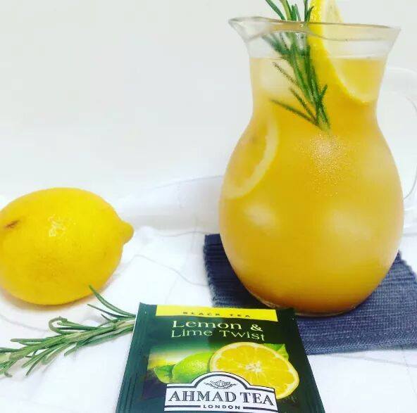 TRÀ AHMAD ANH QUỐC - CHANH - Lemon & Lime Twist - Hương thơm và công dụng chủ yếu đến từ vỏ Chanh
