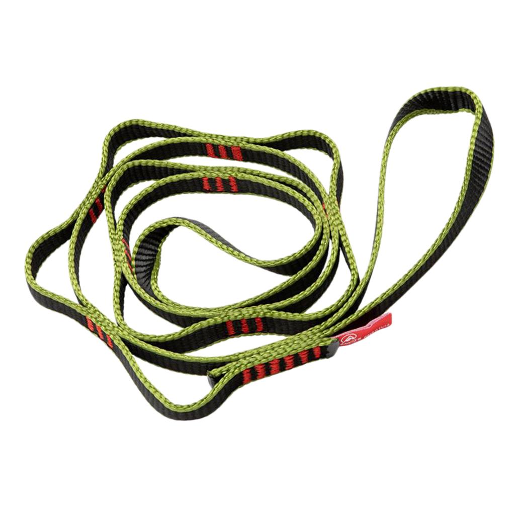 Daisy Chain Rope Looped Strong Straps 22 kN Climbing Nylon Daisy Chains Lanyard 43 Inches for Rock Climbing Tree Aborist Caving