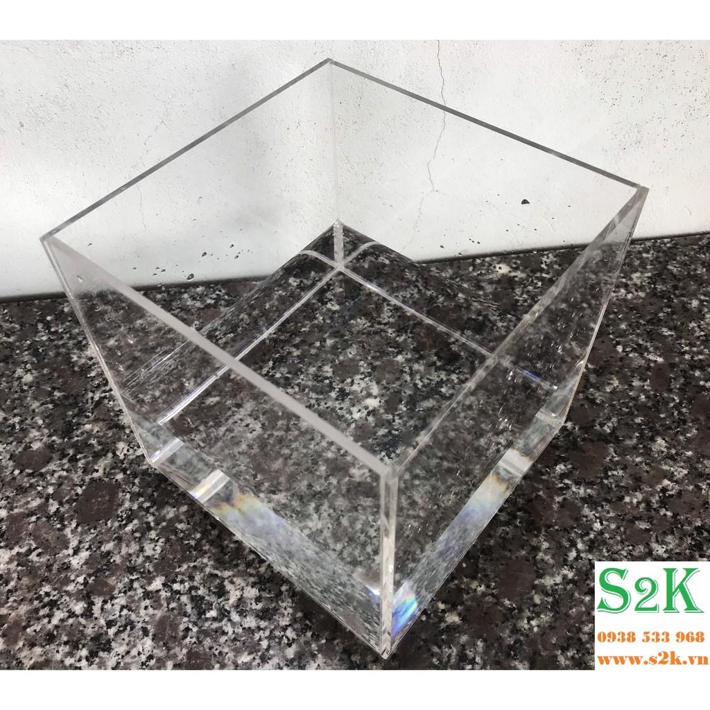 Bể acrylic CB40, Siêu trong, siêu nhẹ hồ mika phù hợp cho nuôi cá, cây thủy sinh... có thể dùng kèm theo đèn, bơm, lọc