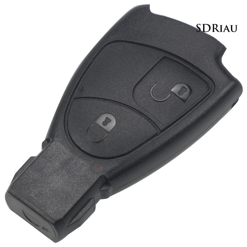 Vỏ Chìa Khóa Điều Khiển Từ Xa 2 Nút Bấm Cho Xe Mercedes B-Enz B C E S ml Slk Clk