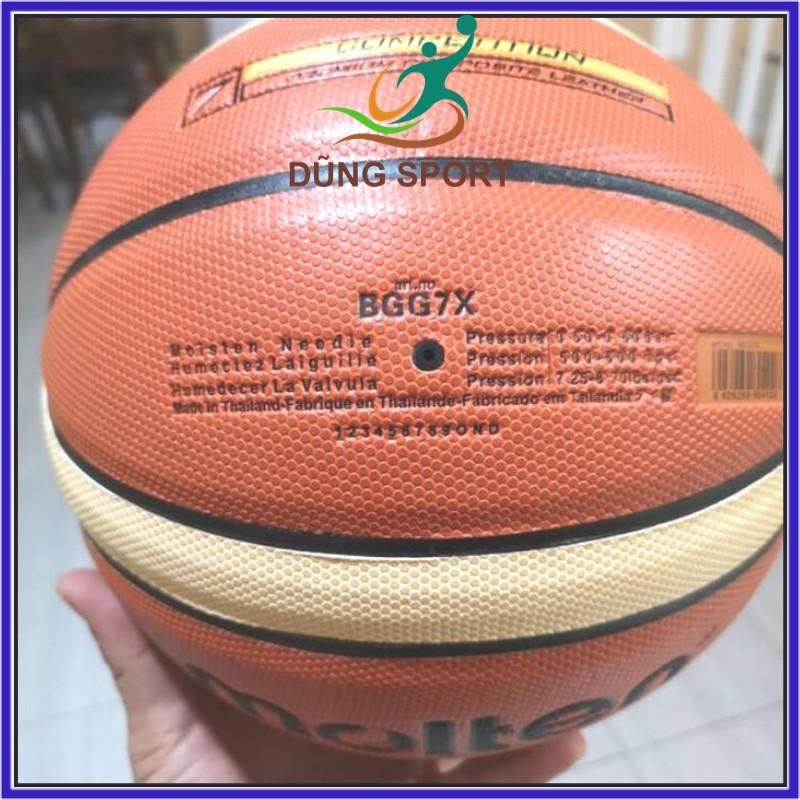 Bóng Rổ Molten FIBA GG7X size 7 Da PU Cao Cấp