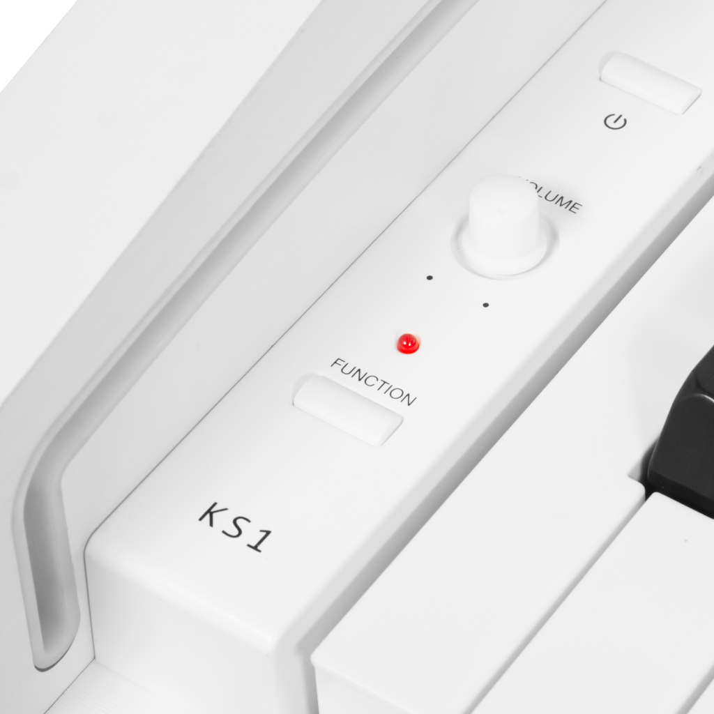 Đàn Piano điện, Digital Piano - Kzm Kurtzman KS1 - White, bluetooth MIDI, 88 phím GAS-II - Hàng chính hãng