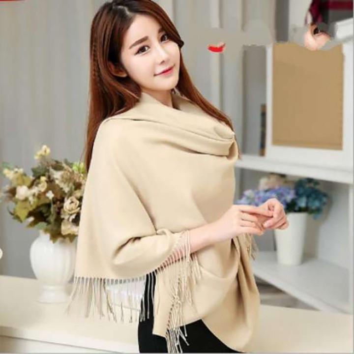 Khăn quàng cổ mùa đông Cashmere thời trang cho nữ